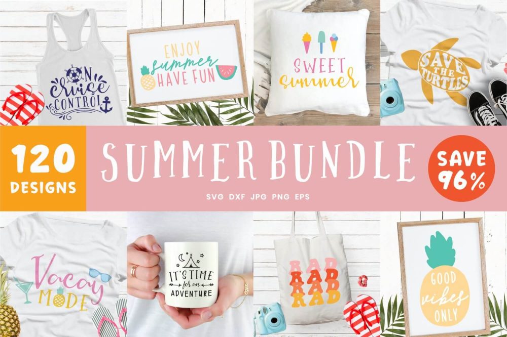 Huge Summer SVG Bundle
