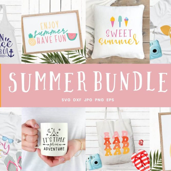 Huge Summer SVG Bundle